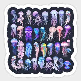 Jellyfish Pattern Sticker